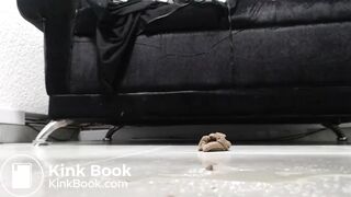 Curvy Latina Pee Drink and Poo Eat