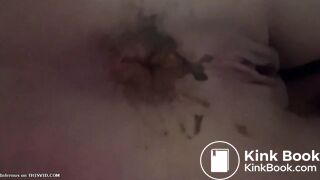 Massive blonde scat