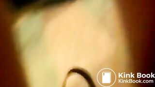 amateur girl takes a healthy poop on the floor