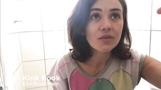 Talking and Pooping (morning poop)