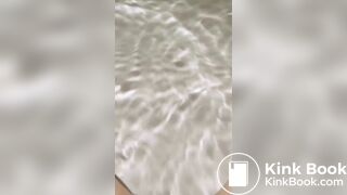 Scat Diarrhea in Pool