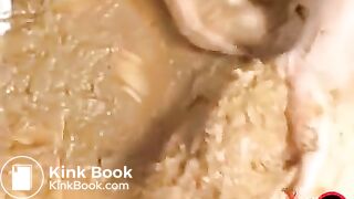 Asian girl got shitted on face and walked in public