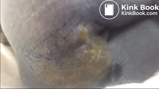 Cute Girl pooping and peeing in her Pants