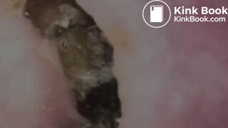 GIANTESS SHOVES YOU UP HER ASS AND SHITS YOU OUT