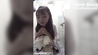 japanese poop toilet cute girl 2201