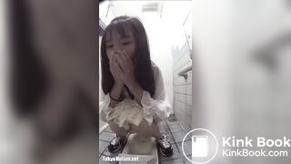 japanese poop toilet cute girl 2201