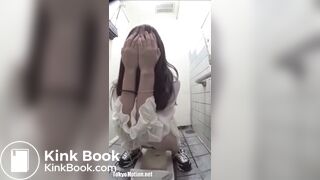 japanese poop toilet cute girl 2201