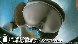 The girl defecated heavily in the toilet 20 - video 2