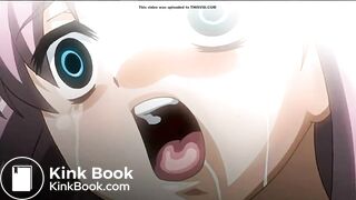 Girl pisses and shits at the same time [Scat Hentai]