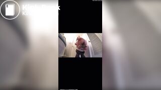 Cute chubby milf spews shit from Ass on a plate