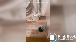 Girl has bad Diarrhea at work