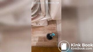Girl has bad Diarrhea at work