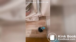 Girl has bad Diarrhea at work