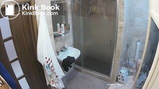 Woman pooping in Toilet 153