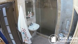 Woman pooping in Toilet 153