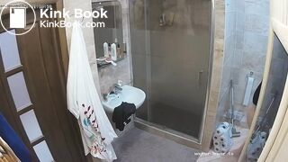 Woman pooping in Toilet 153