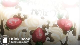 Girl eats cum cake [Scat Hentai]