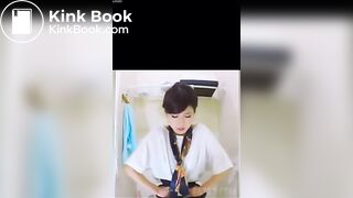 airline girl diarrhea in toilet