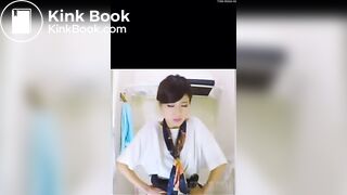 airline girl diarrhea in toilet