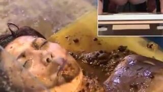 Japanese toilet slave play