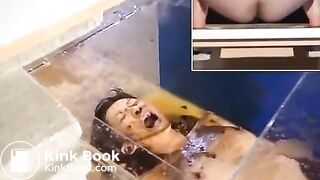 Japanese toilet slave play