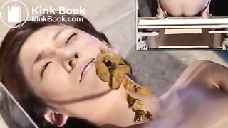 Japanese toilet slave play