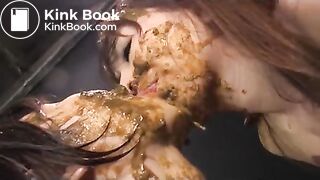 Asian Scat Lesbians get NASTY