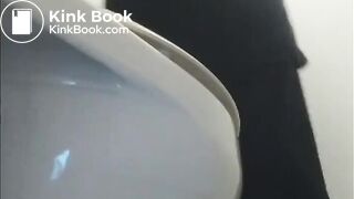 Sick jap girl has urgent diarrhea