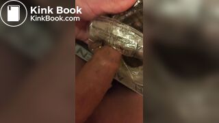 Playing with horse shit