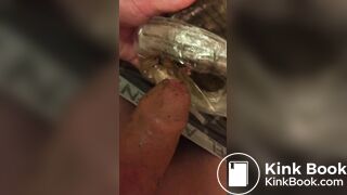 Playing with horse shit