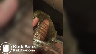 Playing with horse shit