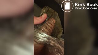 Playing with horse shit