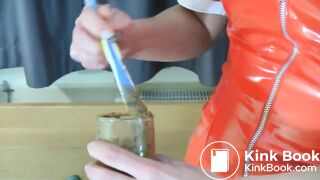 the nurse prepared medicine for the poor man