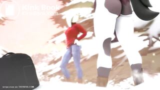 Arrell Squat Shit In Snow