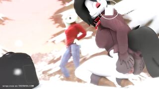 Arrell Squat Shit In Snow