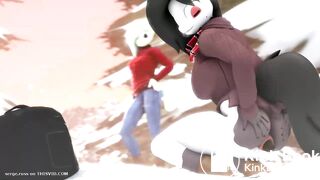 Arrell Squat Shit In Snow