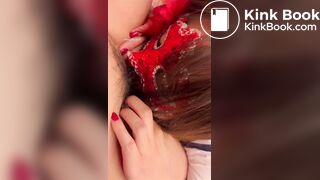 chinese lesbian scat - part 1