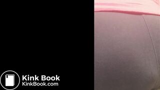 Messy scat in sweatpants and squish