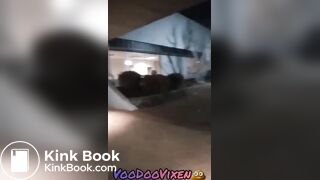 More Ebony Thot Public toilet hot mess