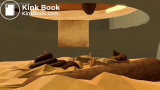 Giantess Porta Potty Shit w/Anal Vore