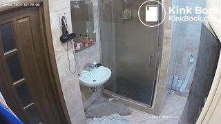 Woman pooping in Toilet 145