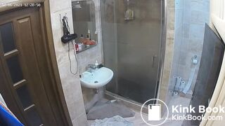 Woman pooping in Toilet 145