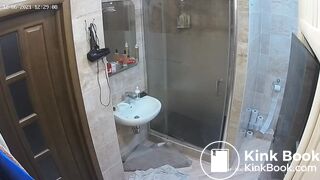 Woman pooping in Toilet 145