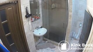 Woman pooping in Toilet 145