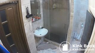 Woman pooping in Toilet 145