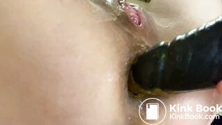 - I poop in the bath smear myself during ...