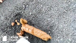 V3g@nLInd@ – Big morning Shit on public Street