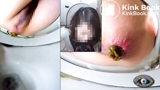 Using the friends toilet to shit 4 - video 2