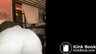 Girl fart and shit in a plate!!!