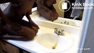 Ebony Sink Poop